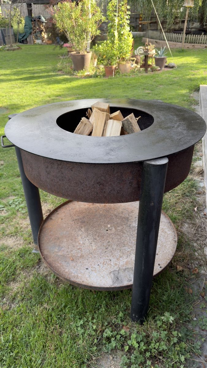 Bracieri: Feuerschale Nouvel mit Grillring – Usato da Thunstetten venduto da Specht71 1