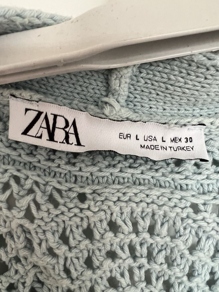 Zara Vestes: hellblaue Strickjacke Zara – D'occasion à Erlenbach par paulina.rad 1