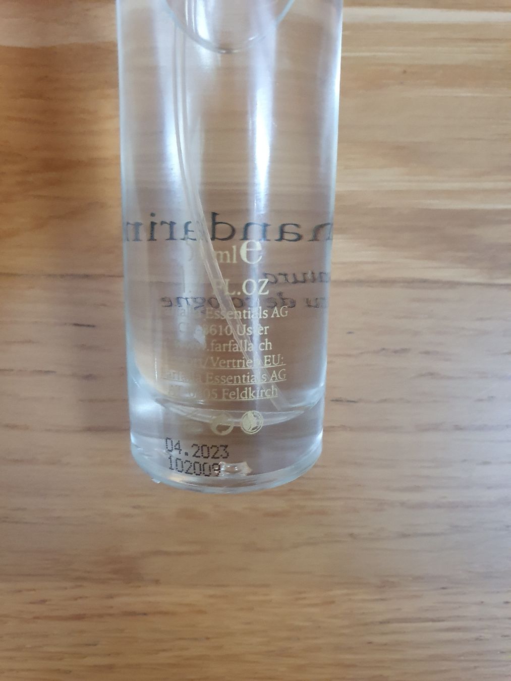 Farfalla Profumi & Eau de Toilette: Farfalla Mandarine Eau de Cologne – Usato da Moosseedorf venduto da Sonnenschein.. 1