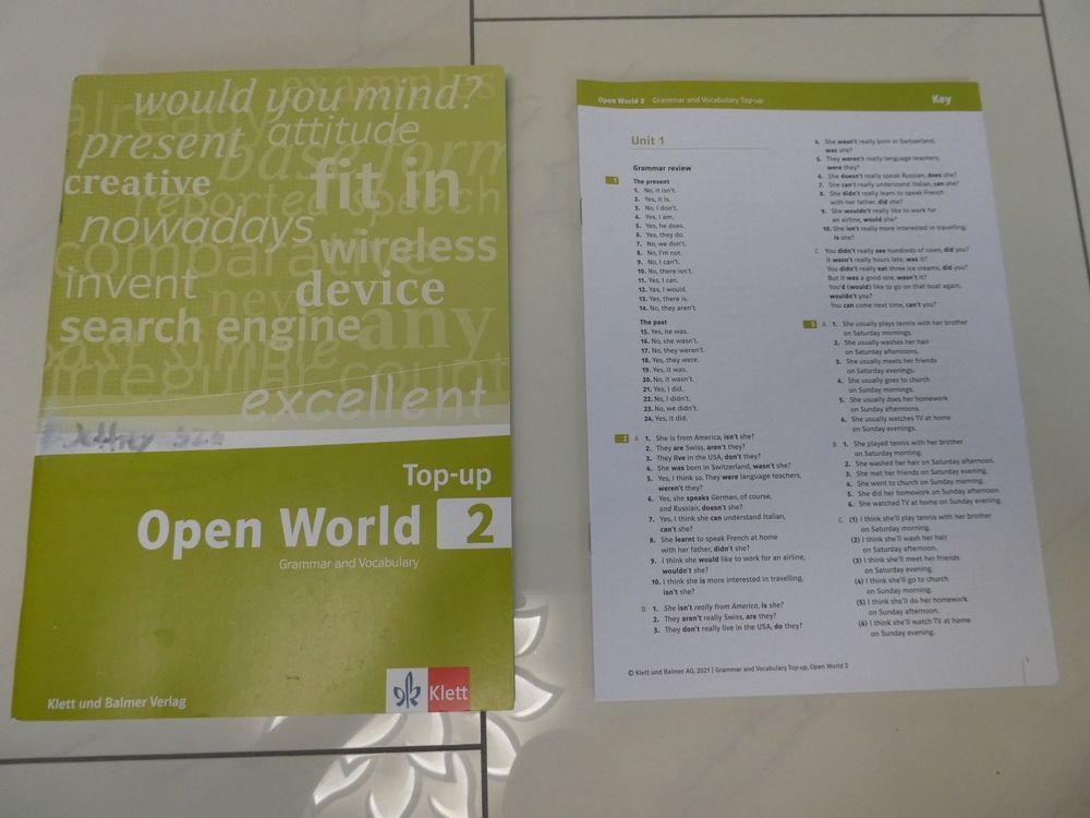 open-world-2-grammar-and-vocabulary-top-up-gebraucht-in-uznach-f-r