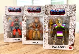 MOTU Masters of the Universe 3 Sketchbook Series Figuren