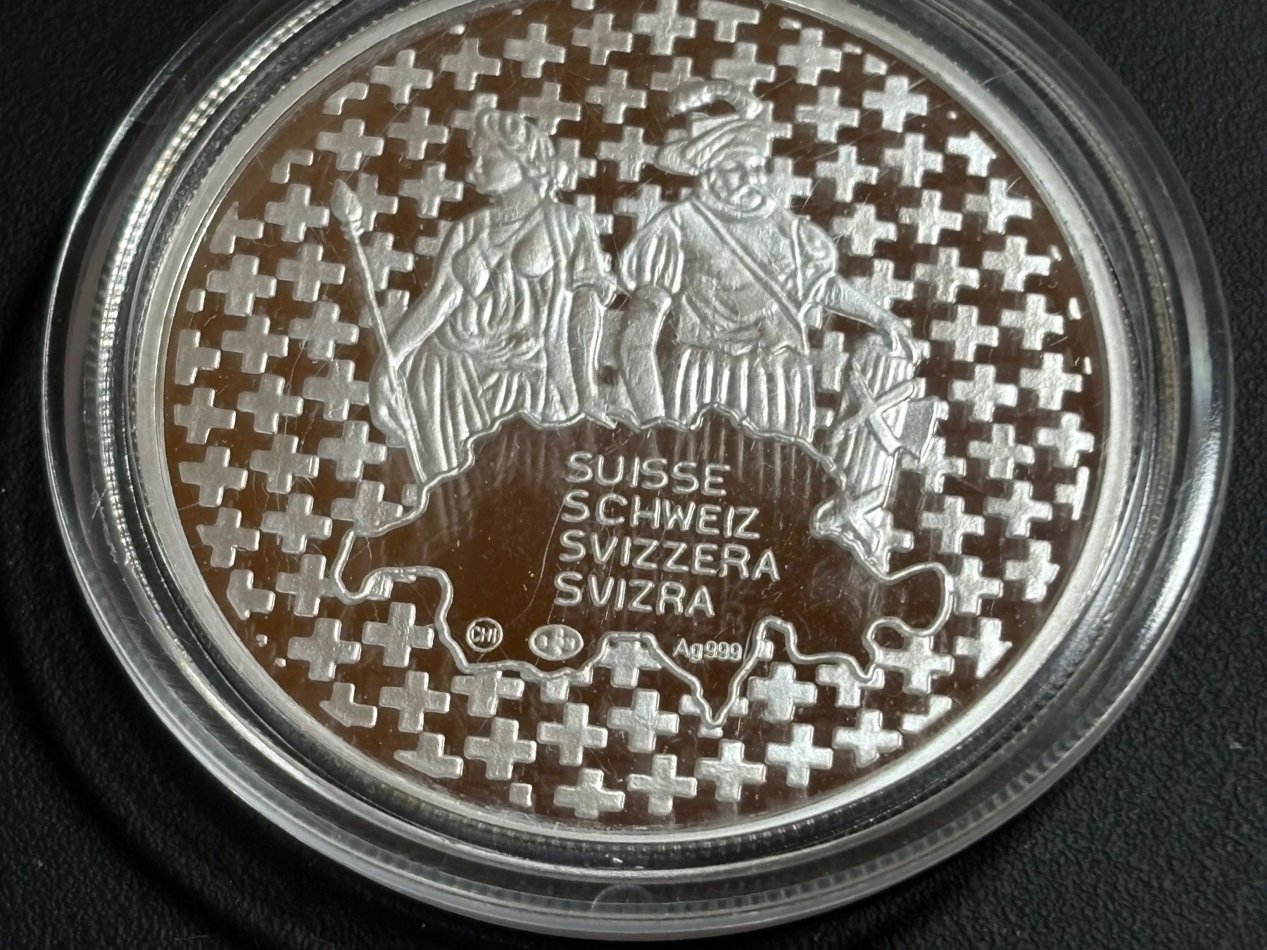 Medaglie: 2. 1 Mrdaille 999 Silber, 20 Gramm – Nuovo e nell'imballaggio originale da St. Peterzell venduto da verena40 1