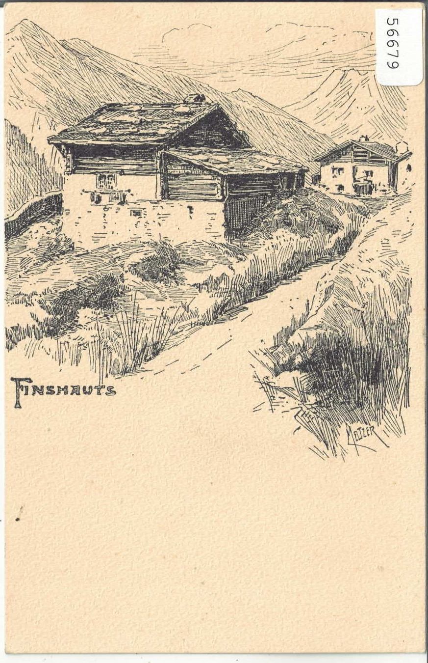 Cartoline postali: Finhaut - Chalet - Alphütten - Metzler – Usato da Ettingen venduto da Kartenplanet
