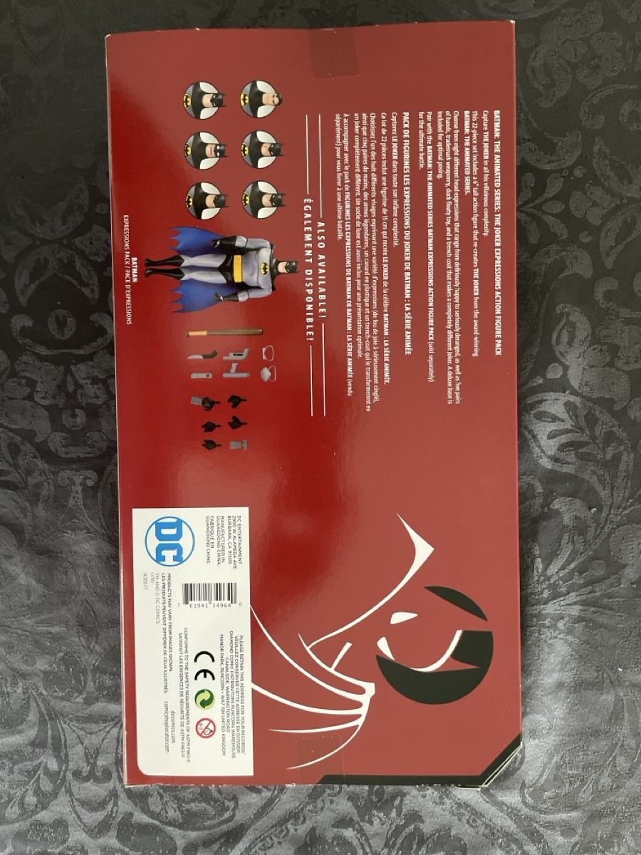 Giocattoli: Batman Animated Series Joker Expression Pack DC Collectibles – Nuovo e nell'imballaggio originale da Dombresson venduto da Bru-Way.WE.co 1