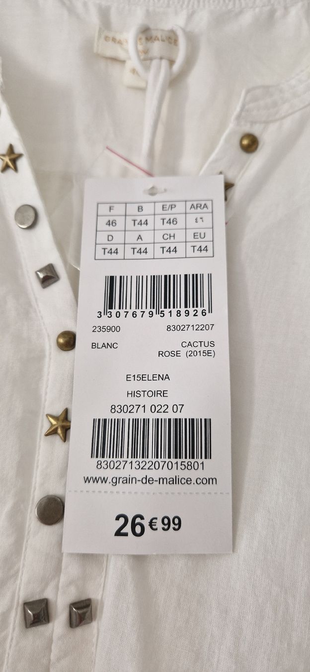 Vestiti: neue Strand-Bluse/Kleid in Grösse 44 – Nuovo e nell'imballaggio originale da Wiesendangen venduto da Stregolina 6