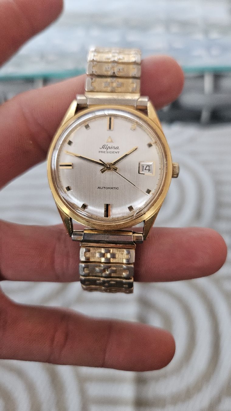 Alpina Orologi: Alpina Präsident Automatic – Usato da Rickenbach b. Wil venduto da nic_8ljr