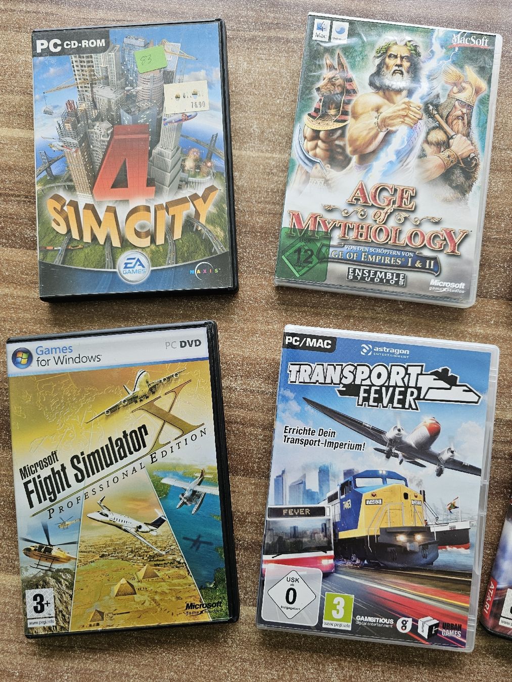 Spiele: PC Spiele Sammlung - SimCity, FIFA, Flight Simulator uvm. – Gebraucht aus Hünenberg von Bigelli0 1