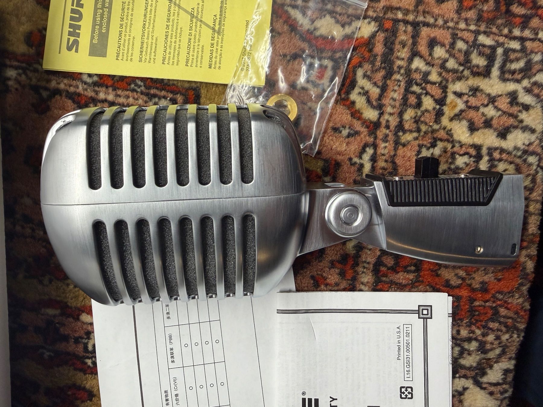 Shure 55SH Series II Iconic Vocal Microphone - tested (Neu (gemäss ...