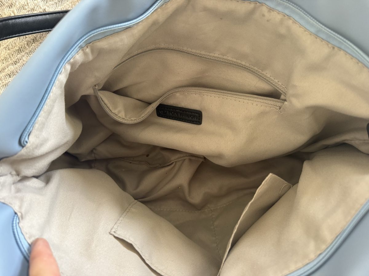 Tom Tailor Borse da donna: TOM TAILOR Shopper / Umhängetasche (Hellblau) – Usato da Wohlen AG venduto da kse_k6vh 3