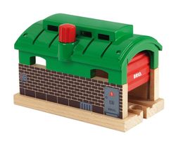 BRIO 33574 Lokschuppen mit Rolltor