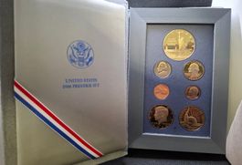 Münzen USA Liberty Satz Set 1986, Silber