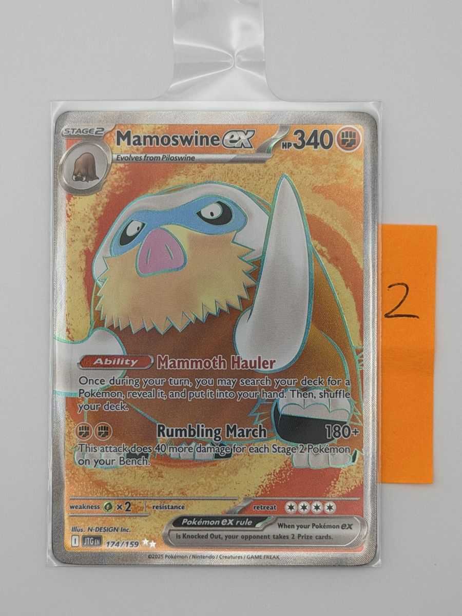 Pokémon Sammelbilder & Trading cards: Pokémon Mamoswine ex 174/159  – Neu (gemäss Beschreibung) aus Uster von CDM96