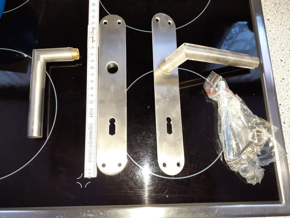 Inox Drückerset, SFS Zimmertürdrücker | Kaufen auf Ricardo