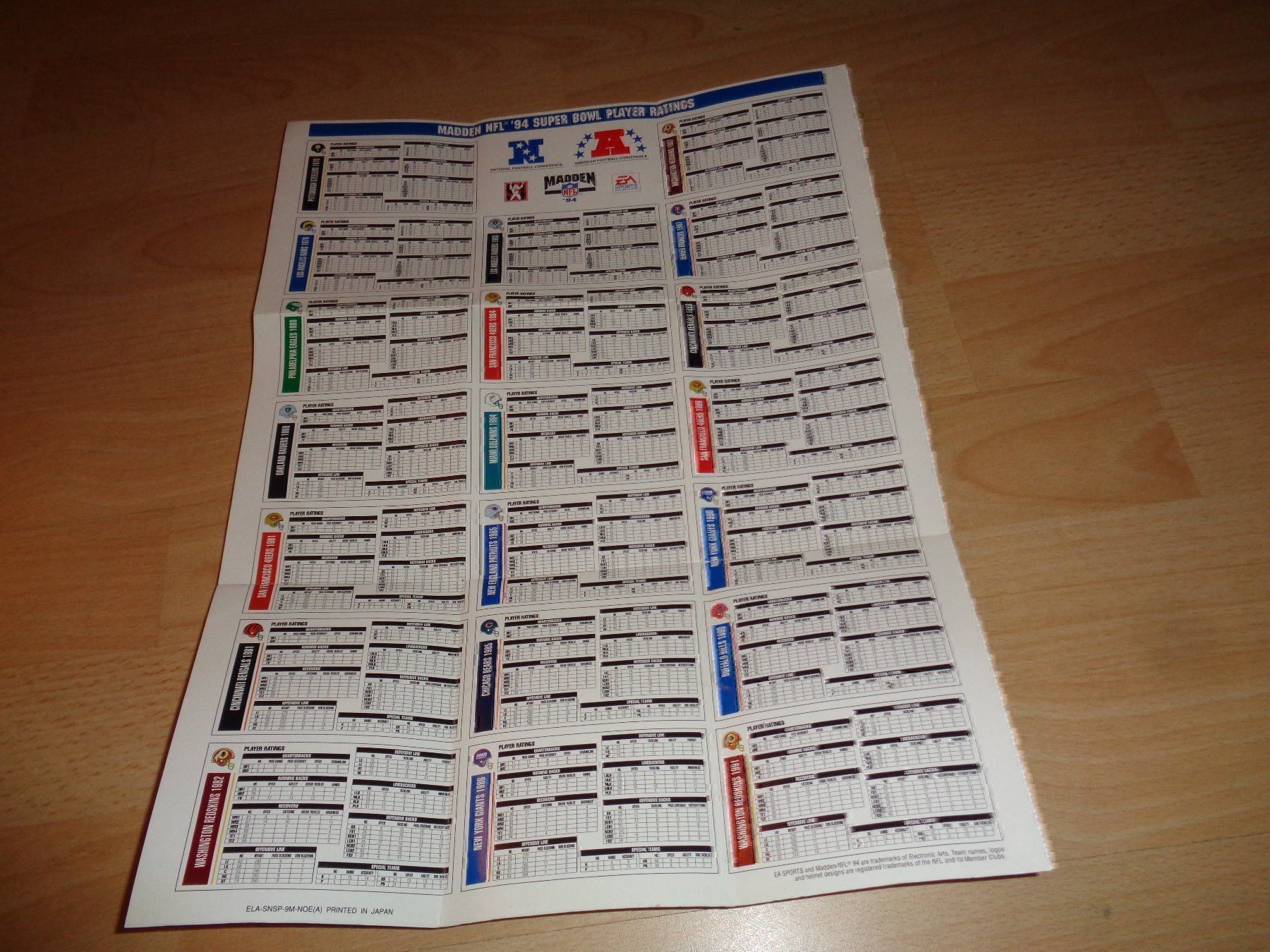 Giochi: Anleitung zu Madden NFL 94 SNES – Usato da Olten venduto da Disc-Ausverkauf 2