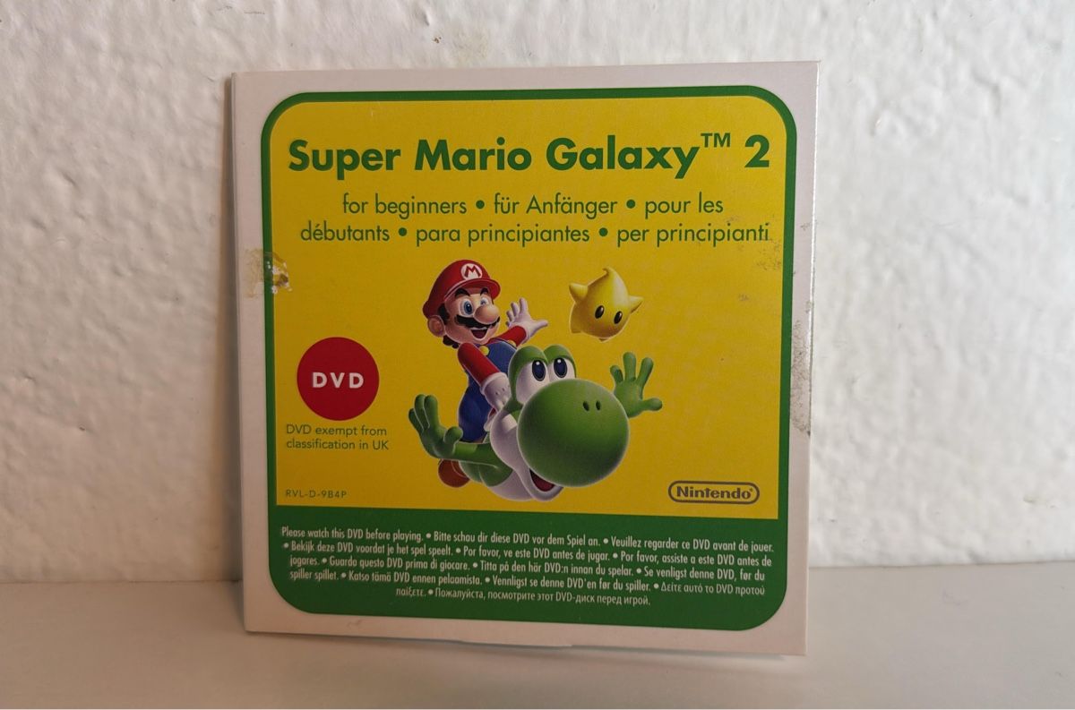 Nintendo Giochi: Super Mario Galaxy 2 - Beginners DVD - Good Condition! – Usato da Ehrendingen venduto da bubulence