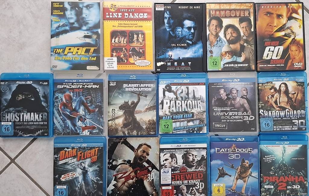 Alle DVDs: 34 DVD's – Neu (gemäss Beschreibung) aus Ebikon von Lgb1 2