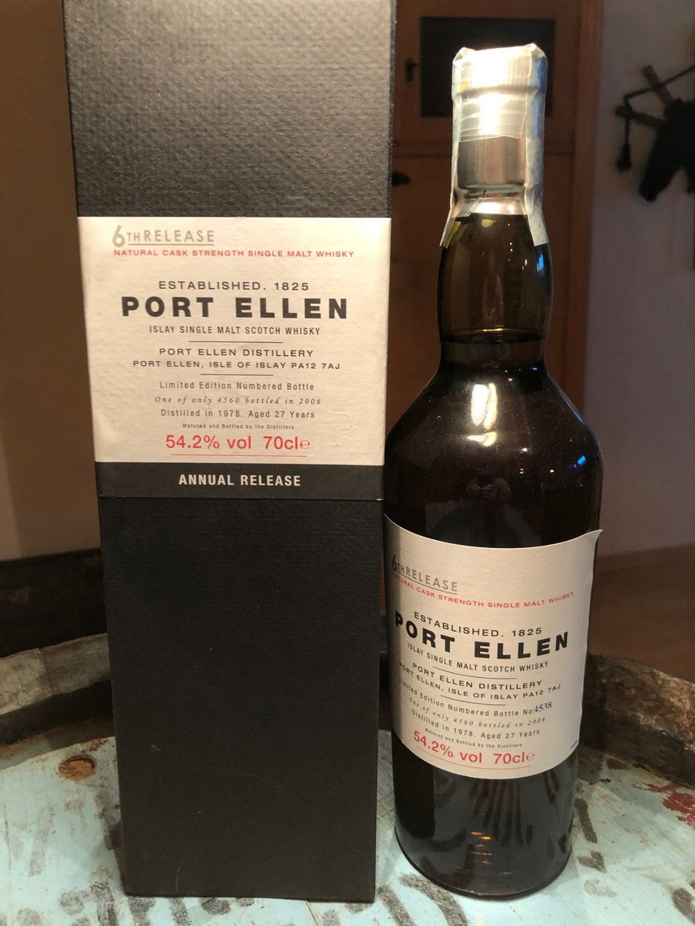Port Ellen Bevande alcoliche: Port Ellen 6 th Release 1978 – Nuovo e nell'imballaggio originale da Aarwangen venduto da concorde58