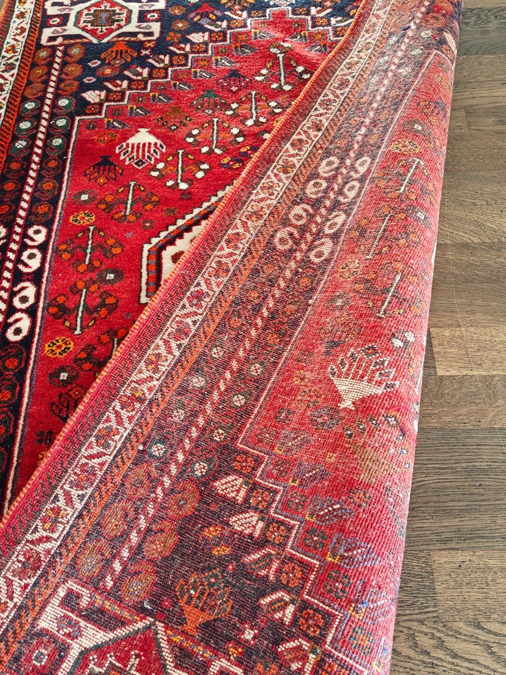 Tappeti: Orientteppich handgeknüpft - Medaillon rot – Usato da Birr venduto da DisDas 5