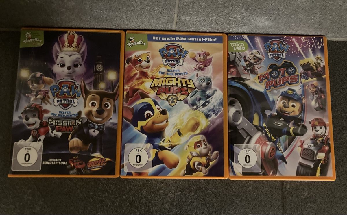 Tutti i DVDs: Paw Patrol Paket – Usato da Eschenbach SG venduto da wangen01