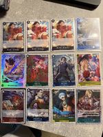 One Piece Sammelkarten Konvolut diverse Charaktere