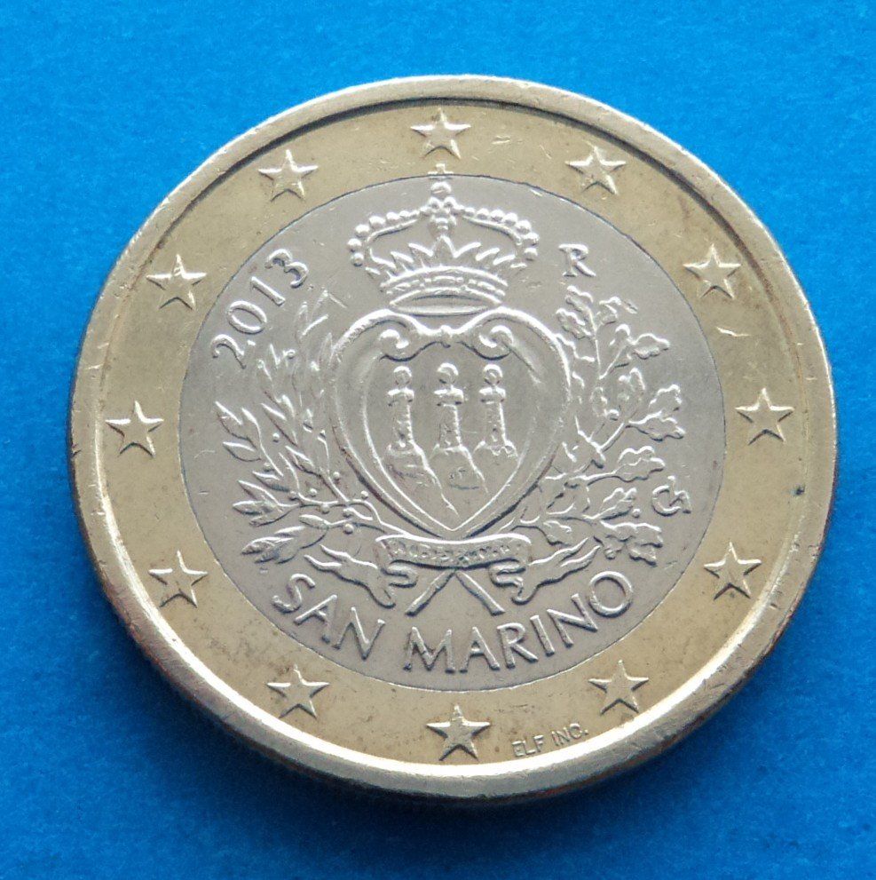 Tutti le monete: San Marino: 1 Euro 2013, SS – Usato da Basel venduto da maripas17