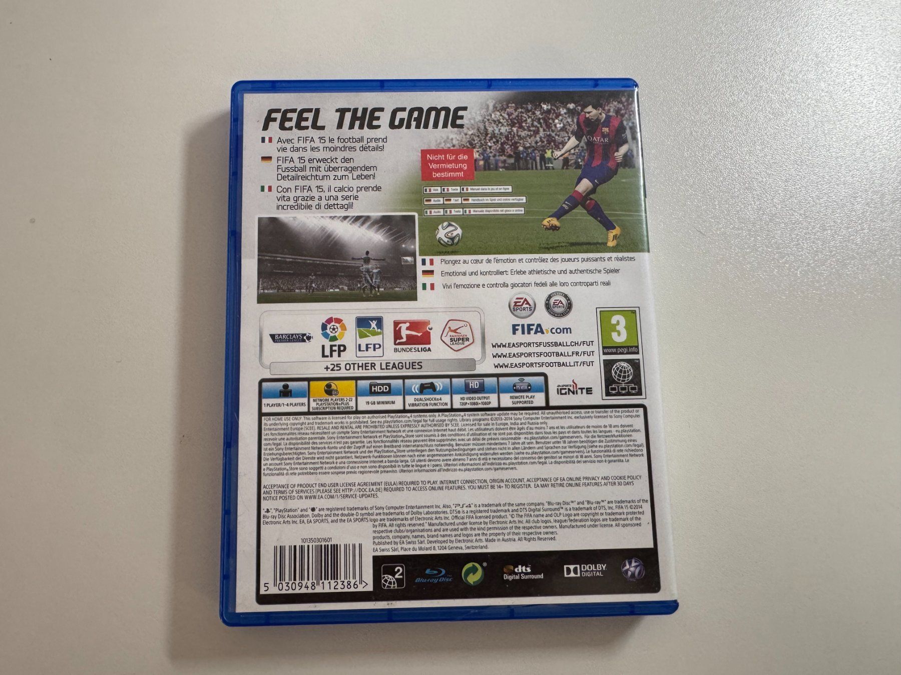 Sony Spiele: FIFA 15, Sony Playstation 4, PS5 – Gebraucht aus Couvet von nay_prh5 2
