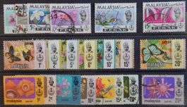 Malaysia PERAK Lot mit schönen Werten