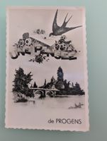 Carte postale ancienne de Progens - Souvenir d'été