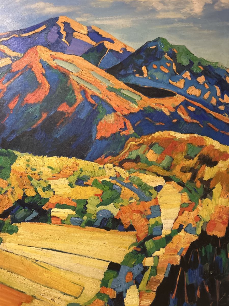 Dipinti: Original Gemälde, Berglandschaft, signiert, Herbst! – Usato da Glarus venduto da KunstWerkEr-LS87 4