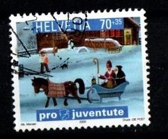 1969 - PJ / Weihnachtsmarke - Kinderbücher / Weihnachtsmann