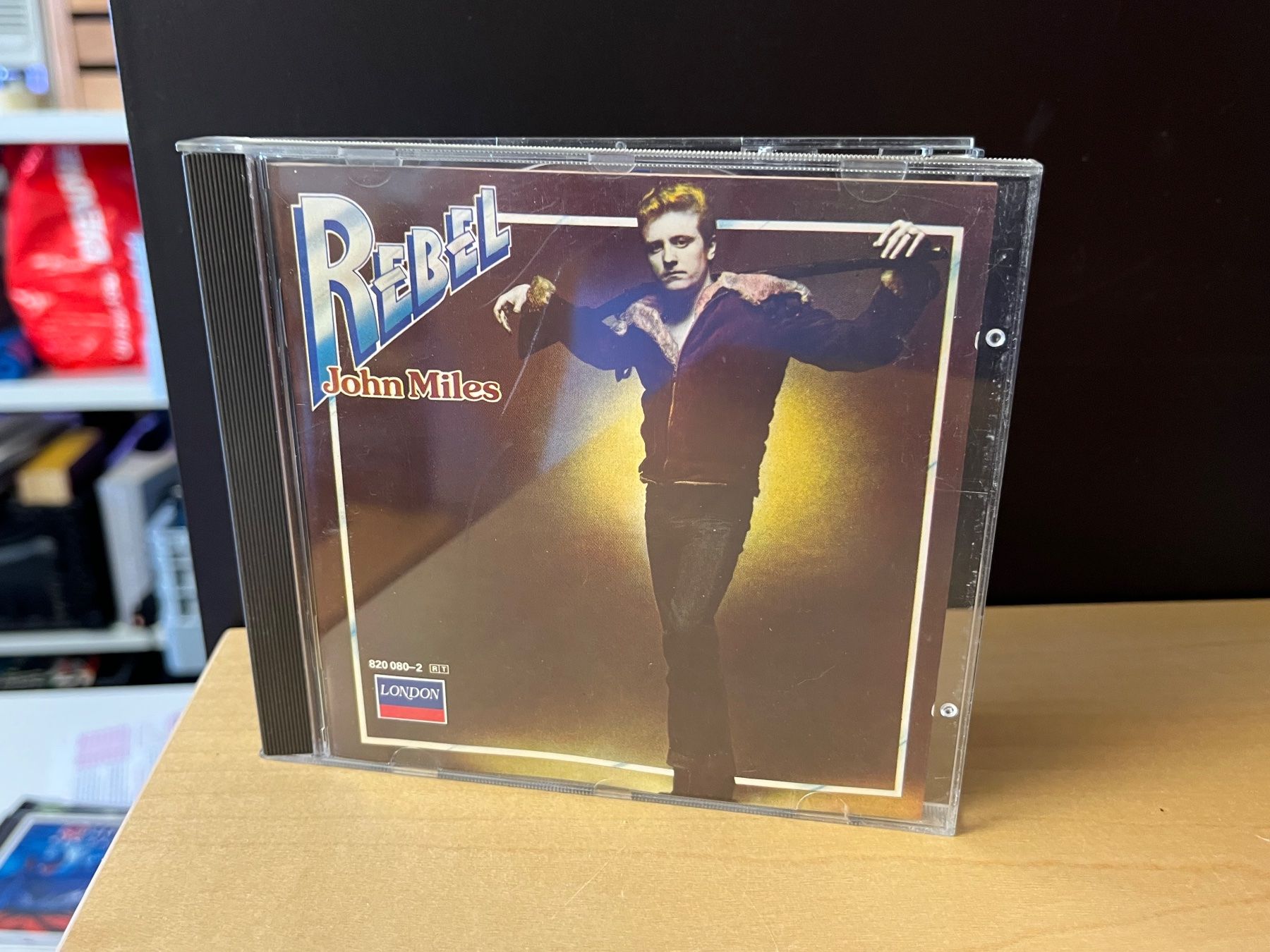 CD: John Miles - Rebel - HI21B – Usato da Küsnacht ZH venduto da swisssales.net