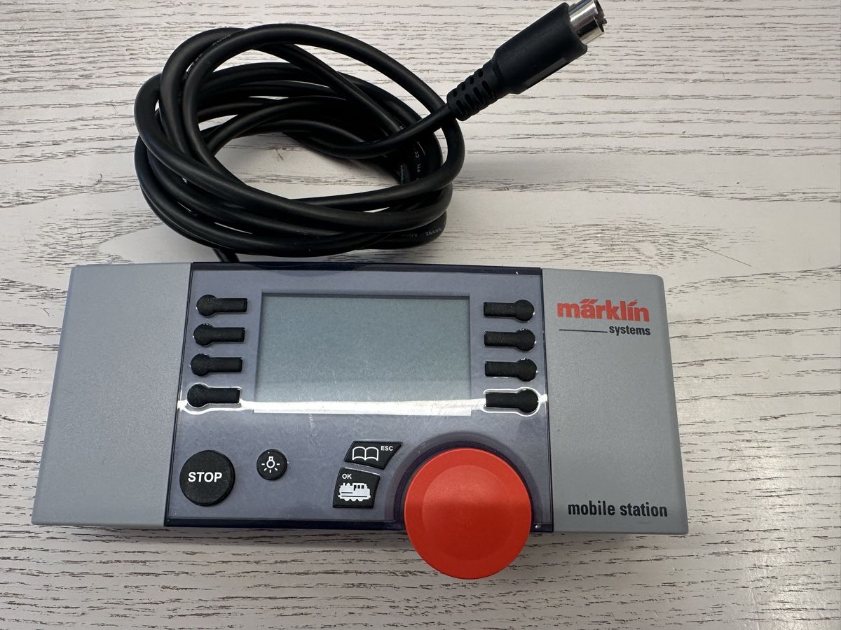 Märklin Modellini di ferrovie: Märklin 60652 Mobile Station 1 DEFEKT – Difettoso da Lupsingen venduto da New-Haven