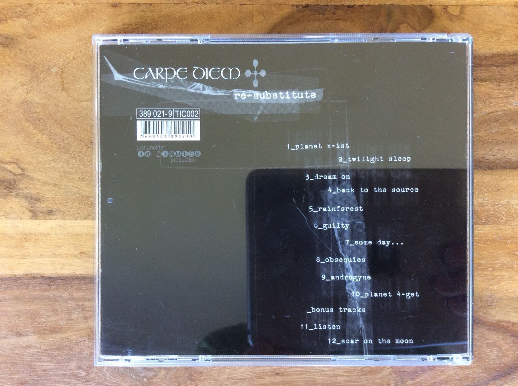 CD: CD Carpe Diem – Re-Substitute – Usato da Horgen venduto da flyingpenguin2000 2