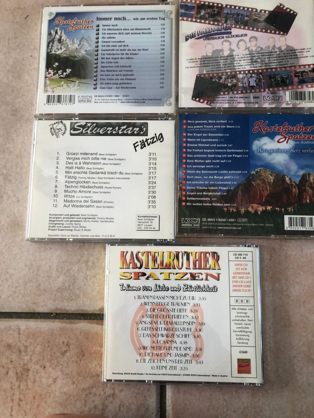 CDs: 5 CDS – D'occasion à Freienstein par ErnaS01 1