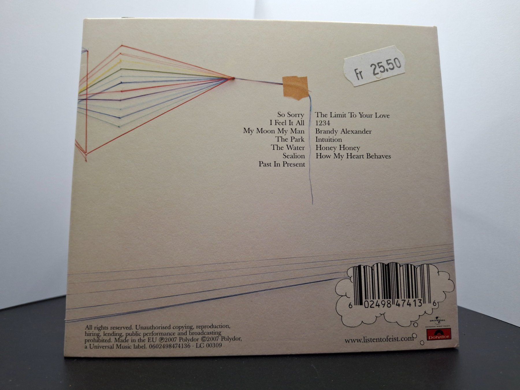 CD: Feist – The Reminder – Usato da St.Gallen venduto da jalamusic 1