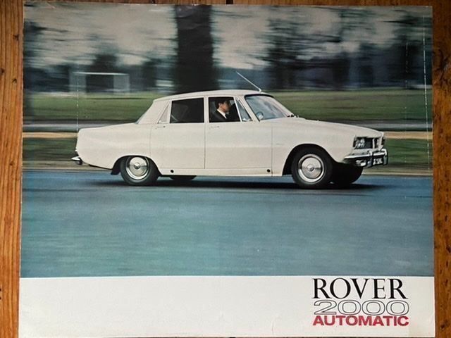 Rover Documenti: ROVER P6 2000 TC Automatic Grossformat-Prospekt auf deutsch – Usato da Langenthal venduto da Andreasdavidk