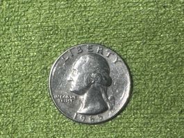 USA Washington Quarter 1965 – 25 Cents – US Münze