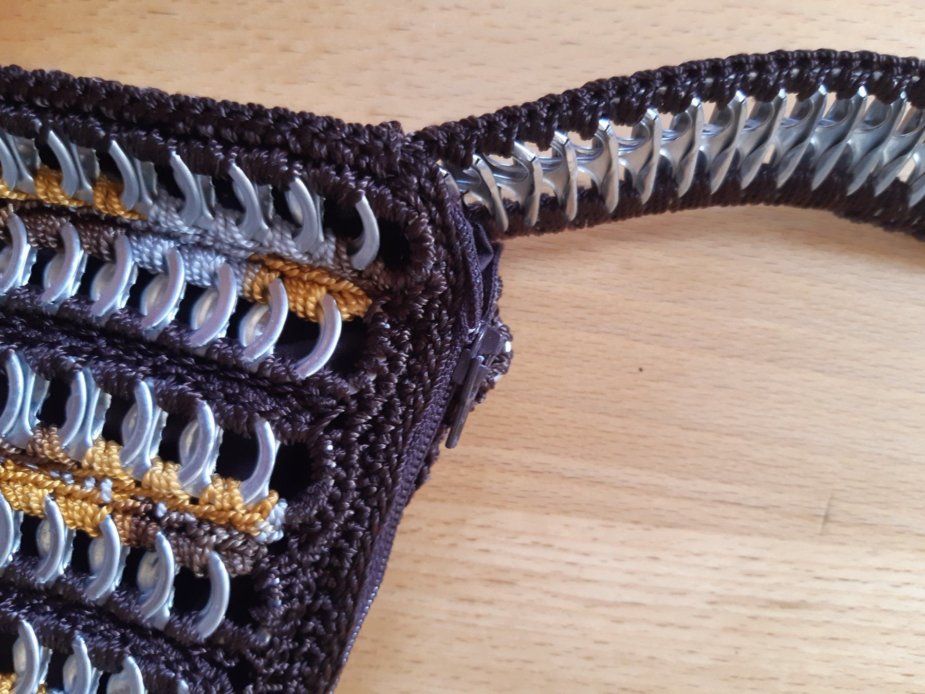 Borse da donna: Tasche handgemacht braun – Usato da Bazenheid venduto da batapa 1