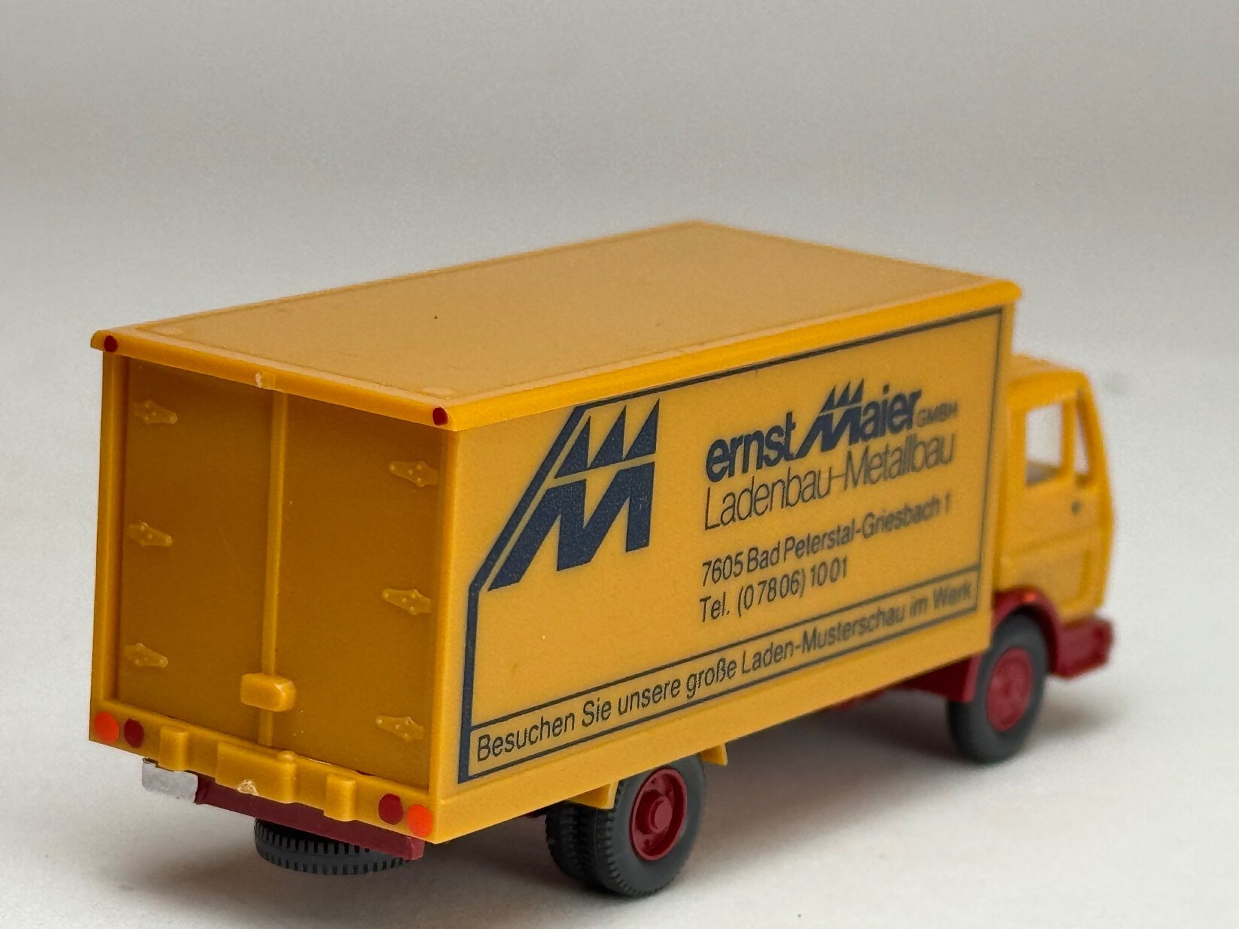 Wiking Voitures modèles: Mercedes Koffer Ernst  Meier Werbemodell – D'occasion à Elm par Wikmtz 1