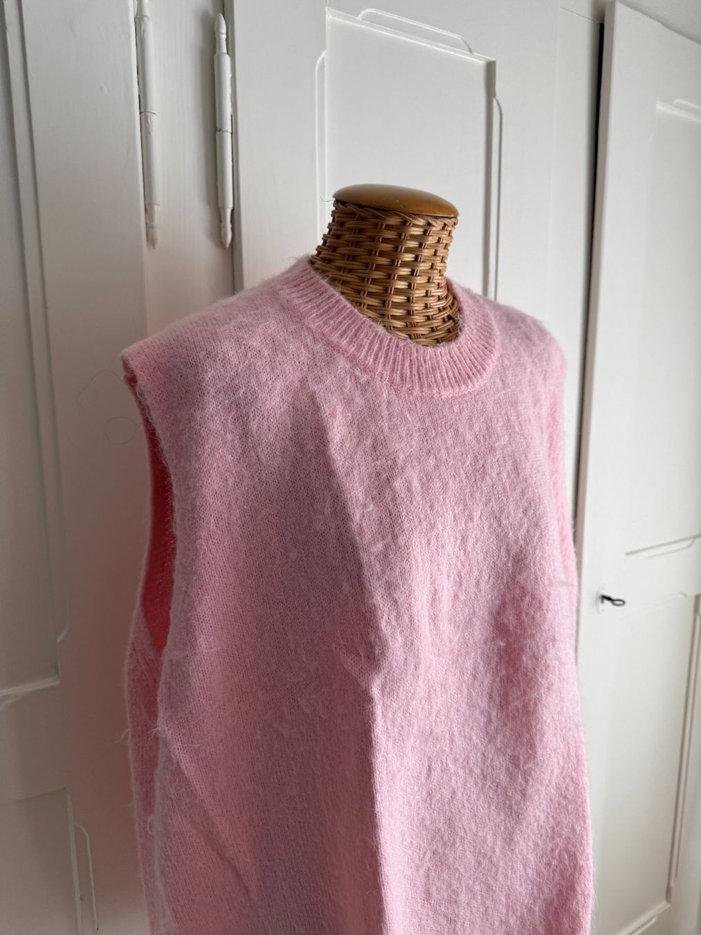 Gilet & Giacche senza maniche: Strickpullunder rosa oversized 5XL – Usato da Zürich venduto da Diazaio 1