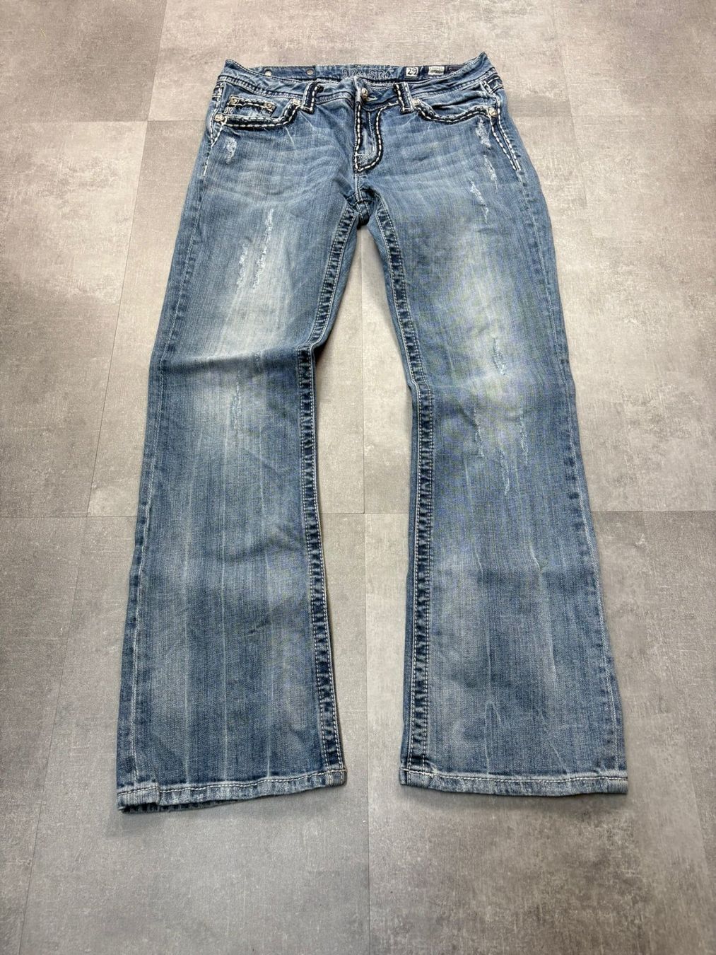 Jeans: Miss Me Bootcut Flared Jeans - Grösse L/29 – Neu (gemäss Beschreibung) aus Werdenberg von hase.vintage