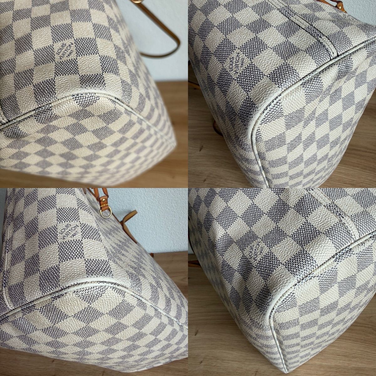 Louis Vuitton Borse da donna: Louis Vuitton Neverfull MM Damier Azur  – Usato da Naters venduto da DesireeR 4