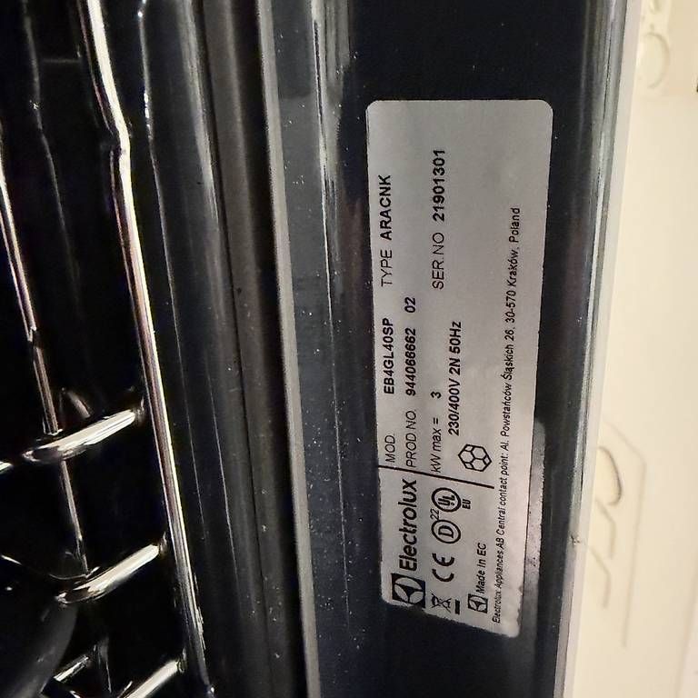 Forni: Electrolux EB4GL40SP Backofen – Usato da Künten venduto da buli76 4