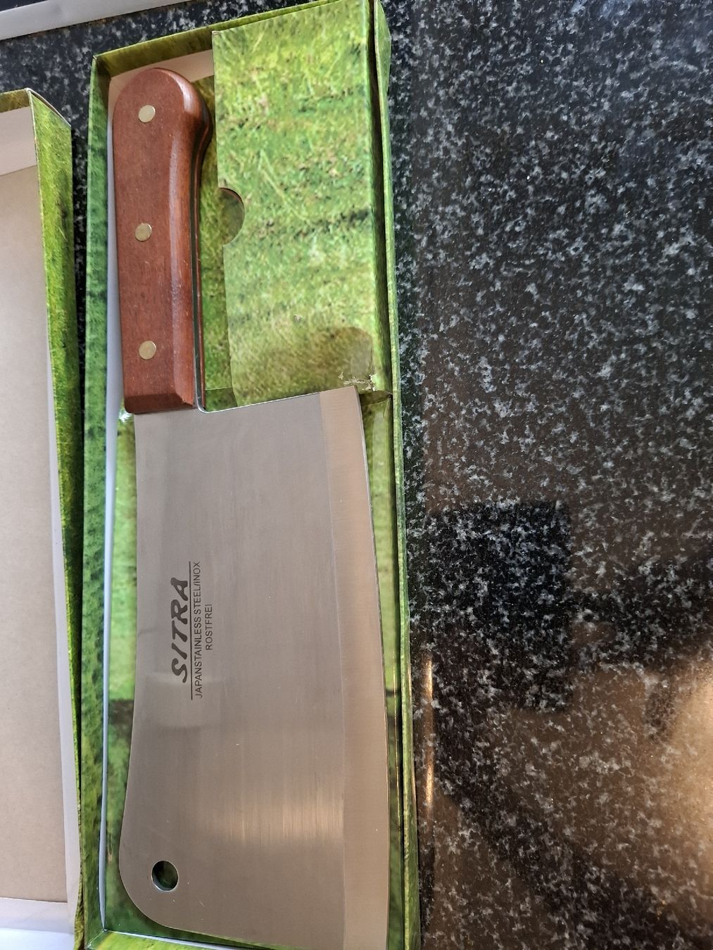 Elettrodomestici da cucina: Neuwertiger Sitra Fleischerbeil, 9", Rostfrei, – Nuovo (secondo la descrizione) da Wiesendangen venduto da tam_jvp5 3