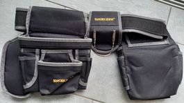 WORKZONE Werkzeuggürtel für Profis mit 24 Taschen