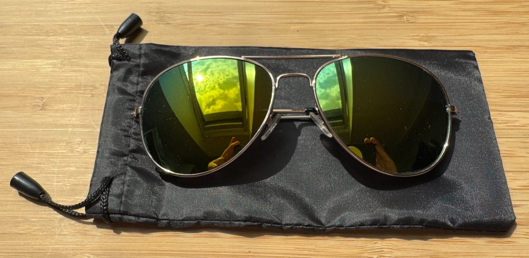 Lunettes & Verres: Aviator Sonnenbrille, Fliegerbrille, silber, silver – D'occasion à Winterthur par YaV
