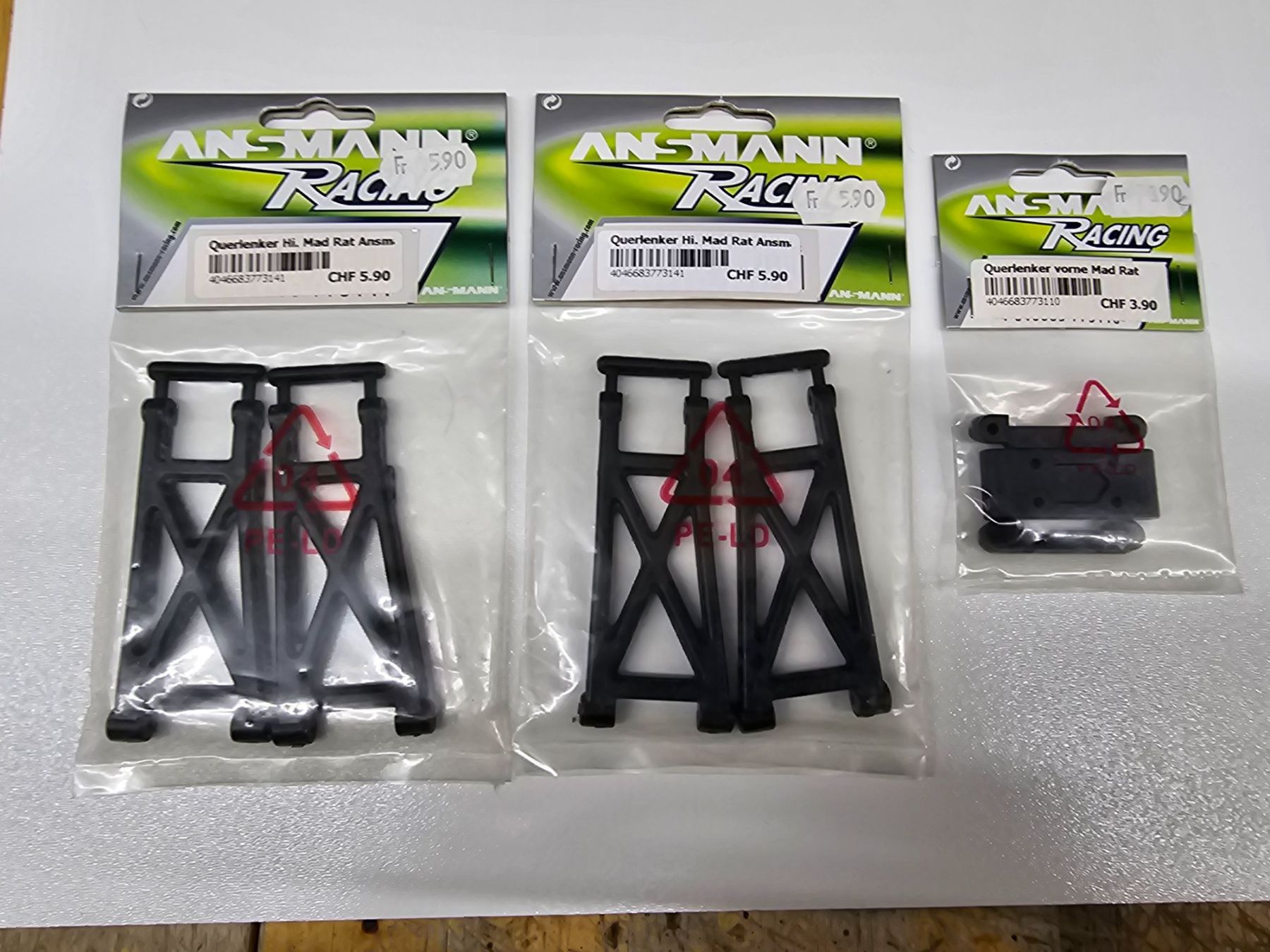 Modellismo RC: Ansmann Mad Rat Ersatzteile – Nuovo e nell'imballaggio originale da Rüti ZH venduto da Madeira14