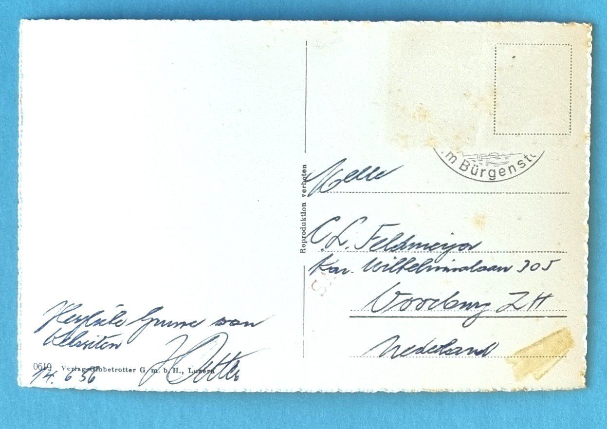Cartoline postali: Kehrsiten - Dorf - Kaplanai - 1956 – Usato da Rothrist venduto da RROENK 1