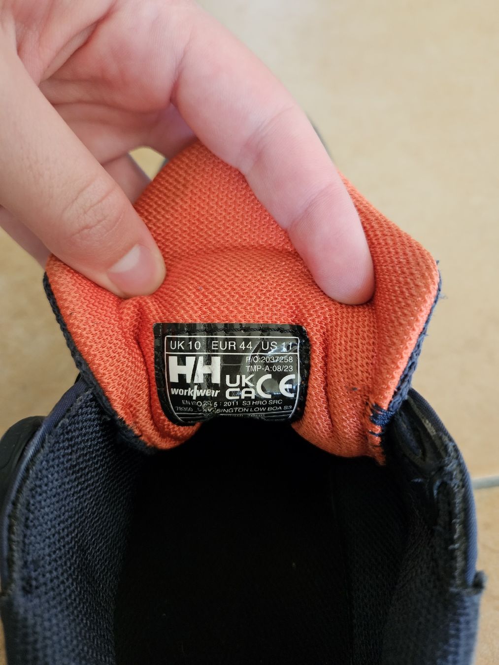Helly Hansen Scarpe da uomo: Sicherheitsschuhe Helly Hansen Kensington Gr.44 – Usato da Andelfingen venduto da Zimt01 2