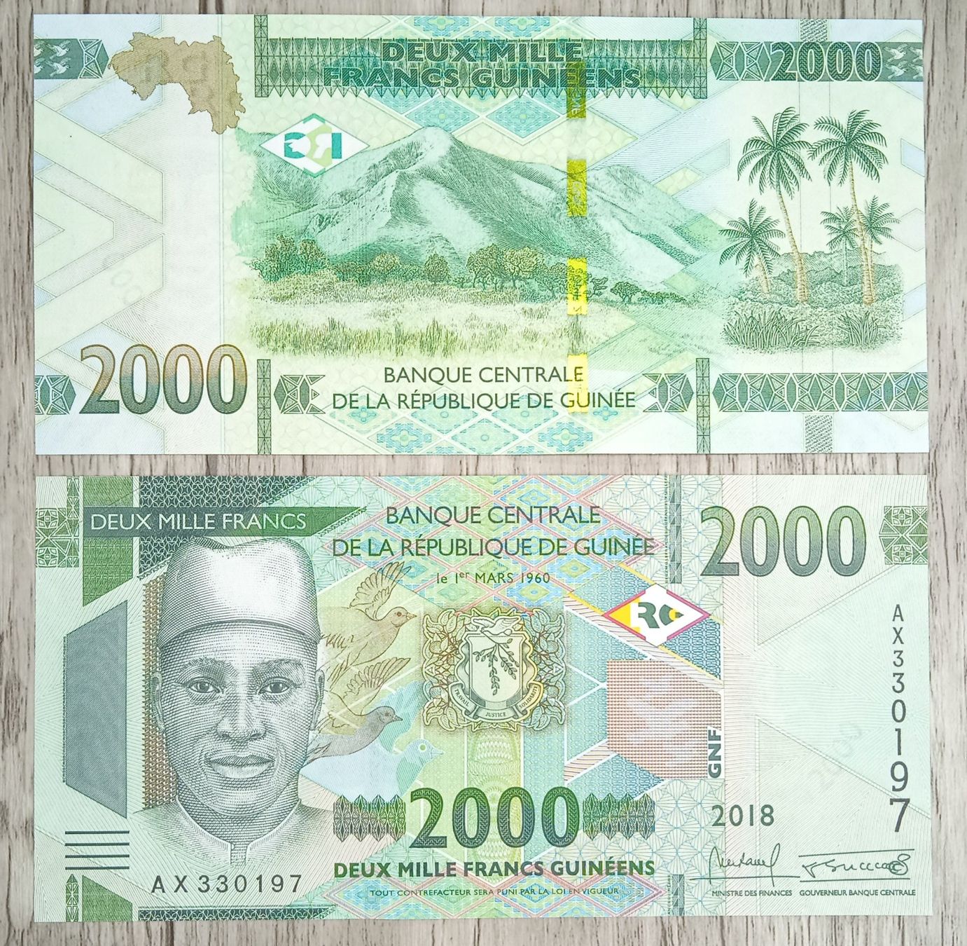 Banconote: Guinée 2000 Francs UNC _2 – Nuovo (secondo la descrizione) da Cousset venduto da Patricio77